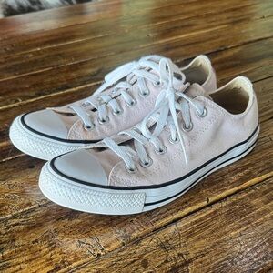 Converse Light Pink Canvas Sneakers
